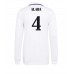 Billige Real Madrid David Alaba #4 Hjemmetrøye 2022-23 Langermet